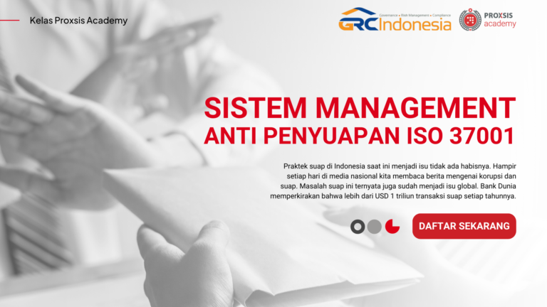 Sistem Manajemen Anti Penyuapan ISO 37001