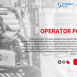Operator Forklift