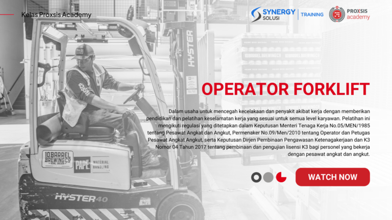 Operator Forklift