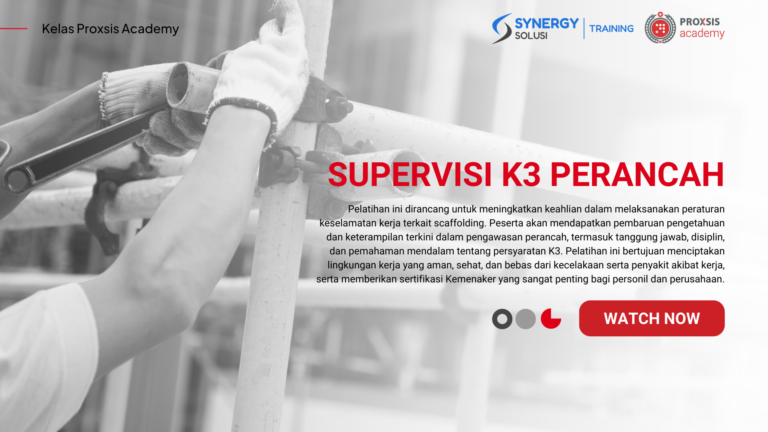 Supervisi K3 Perancah