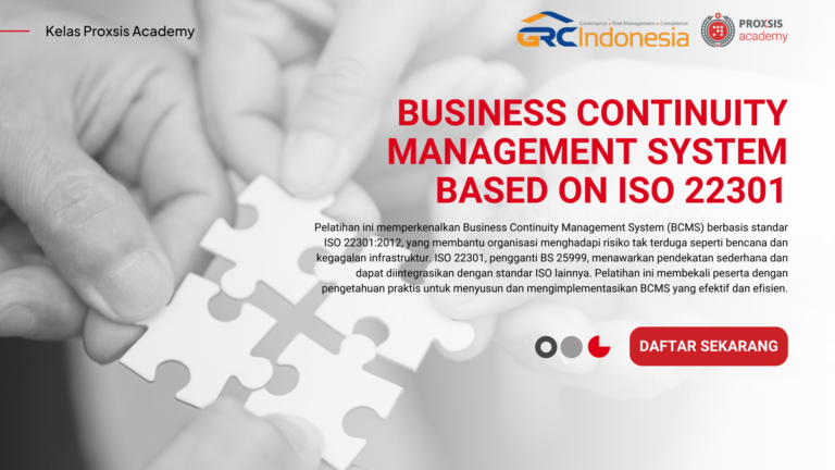 Business Continuity Management System Based On ISO 22301