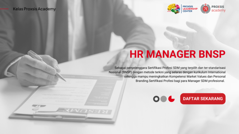 Sertifikasi HR Manager BNSP