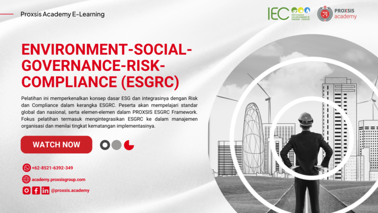 Awareness Enviroment Social Governance Risk Compliance (ESGRC)